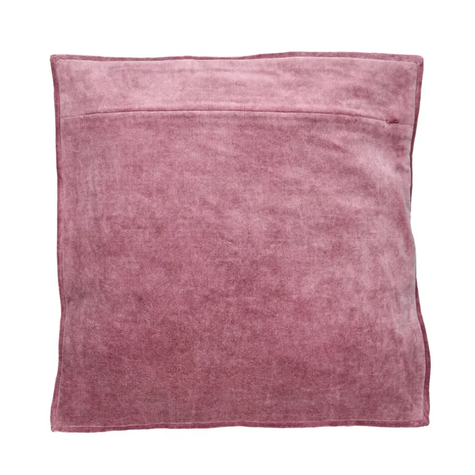 Pomax Coussins-ALPHA OPPOSITES - coussin - lin / coton - L 45 x W 45 cm - moutarde