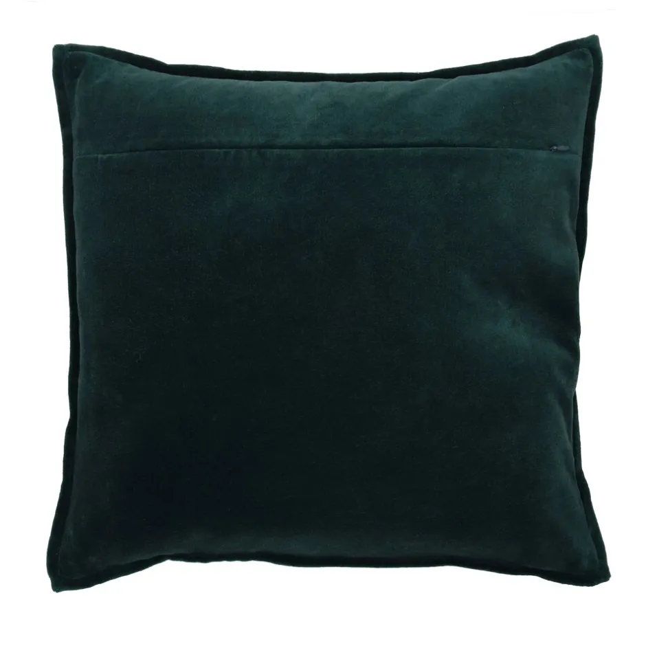 Pomax Coussins-ALPHA OPPOSITES - coussin - lin / coton - L 45 x W 45 cm - ocre