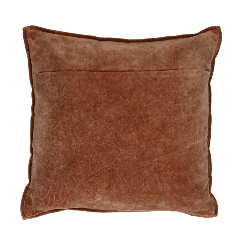 Pomax Coussins-ALPHA OPPOSITES - coussin - lin / coton - L 45 x W 45 cm - vert