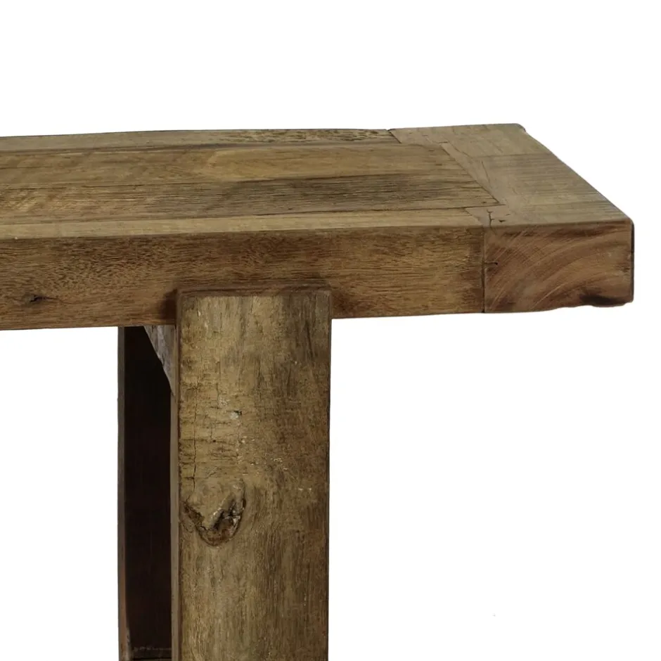 Pomax Bancs-ANDALUCIA - banc - bois récupéré - L 240 x W 40 x H 45 cm - naturel