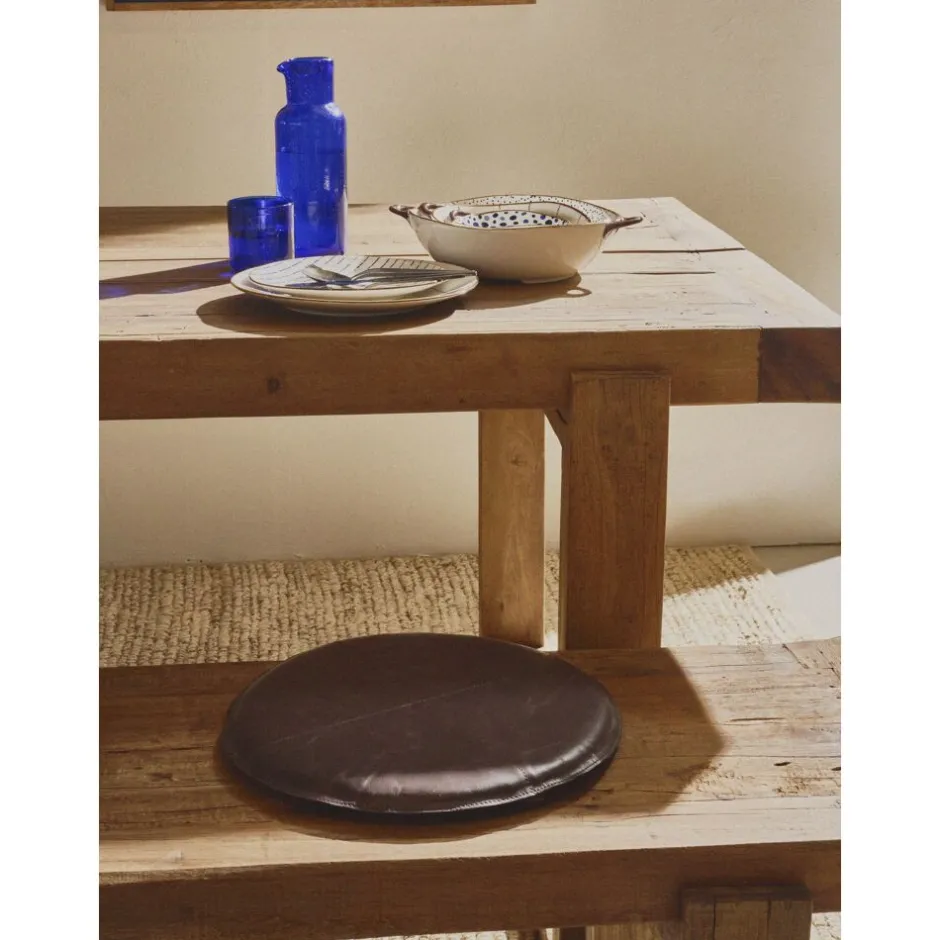 Pomax Bancs-ANDALUCIA - banc - bois récupéré - L 240 x W 40 x H 45 cm - naturel