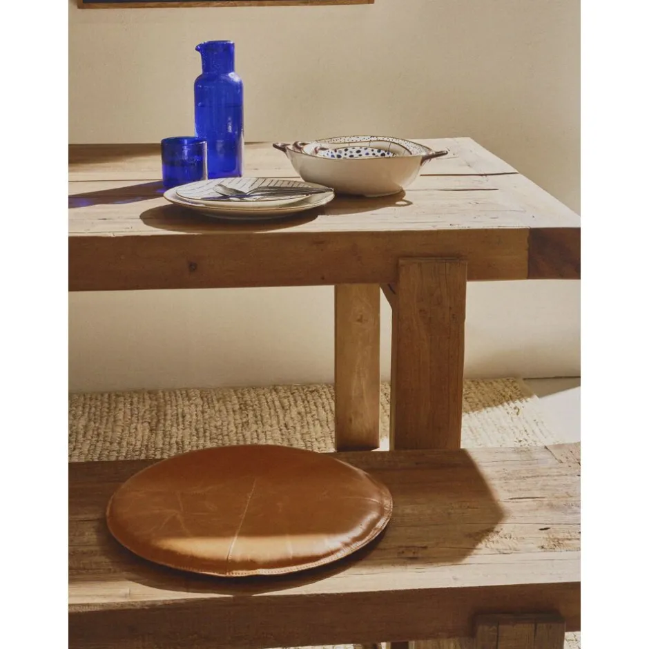 Pomax Bancs-ANDALUCIA - banc - bois récupéré - L 240 x W 40 x H 45 cm - naturel