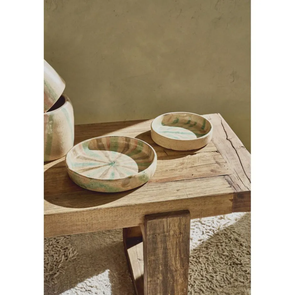 Pomax Bancs-ANDALUCIA - banc - bois récupéré - L 120 x W 40 x H 45 cm - naturel