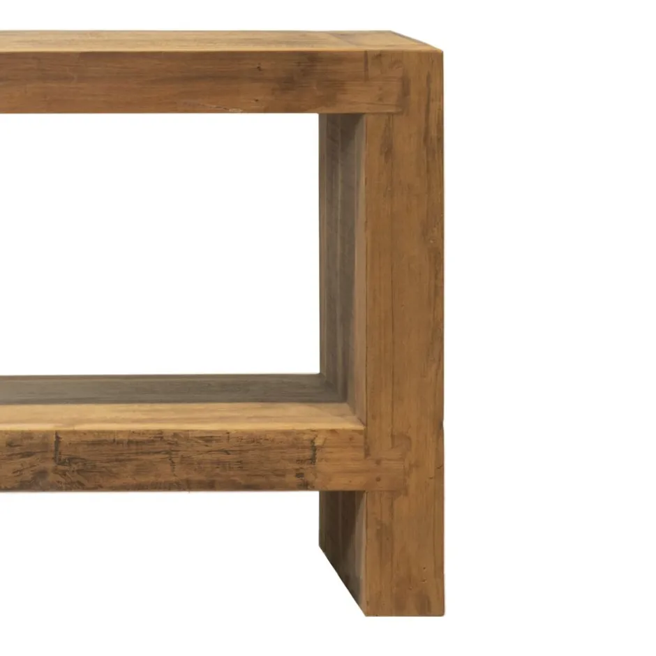 Pomax Consoles-CORSICA - console - bois recyclé - L 180 x W 38 x H 90 cm - naturel