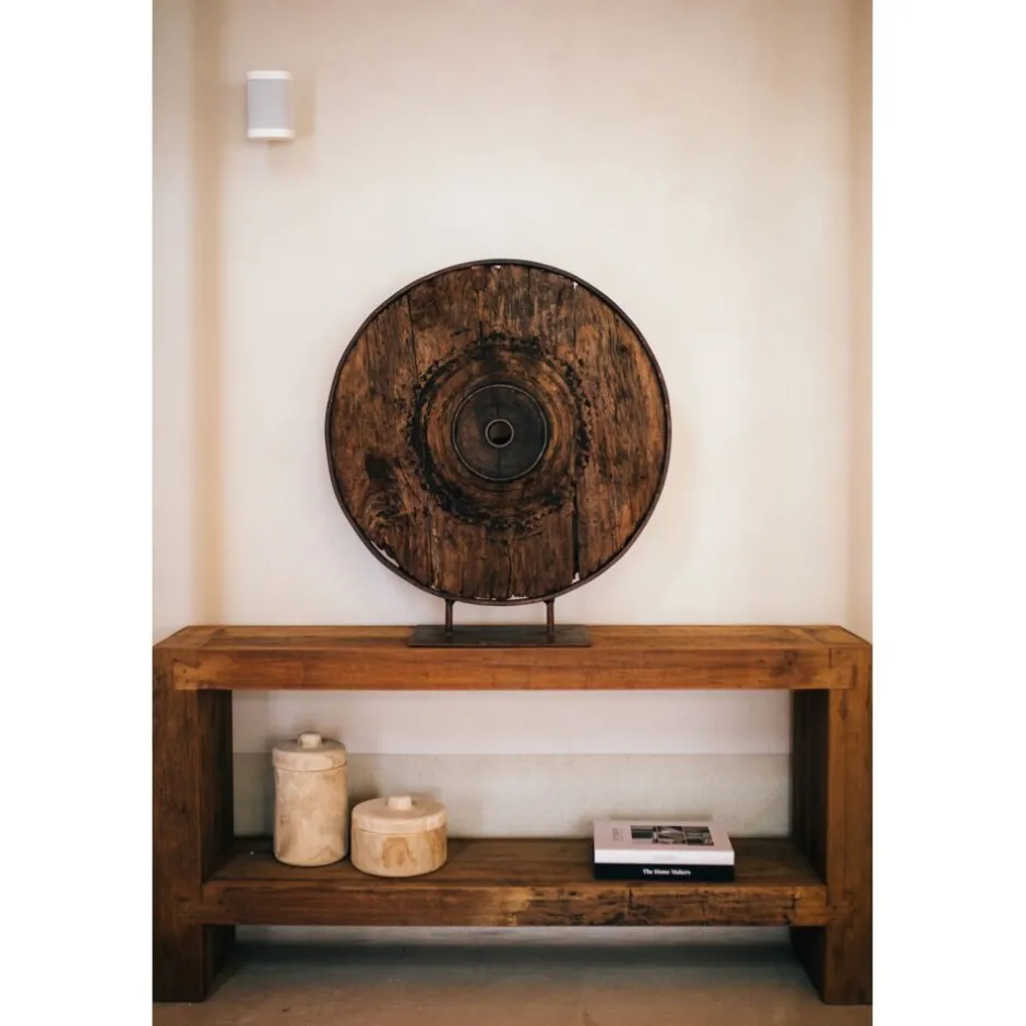 Pomax Consoles-CORSICA - console - bois recyclé - L 180 x W 38 x H 90 cm - naturel