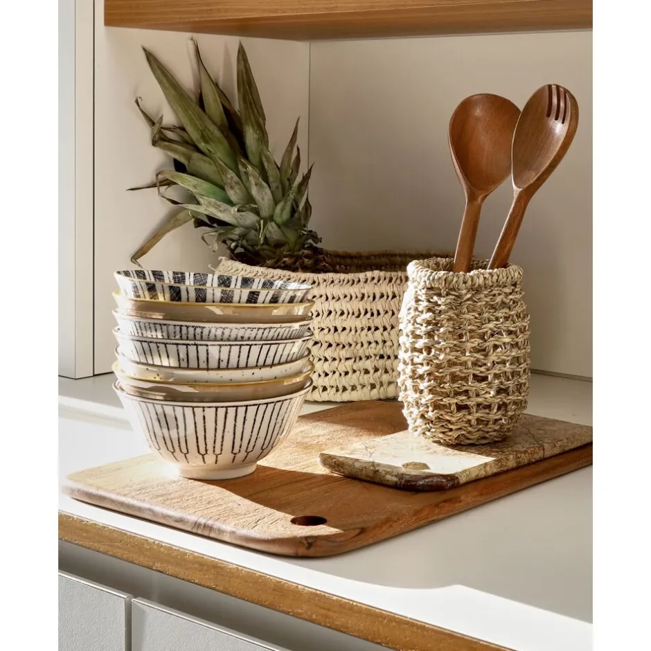 Pomax Planches À Découper-ELLIOTT - planche à découper - bois d'acacia - L 28 x W 1,5 x H 40 cm - naturel