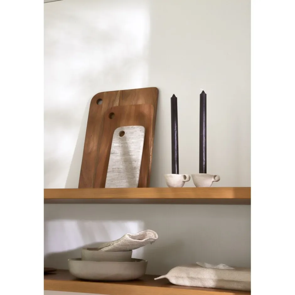 Pomax Planches À Découper-ELLIOTT - planche à découper - bois d'acacia - L 28 x W 1,5 x H 40 cm - naturel