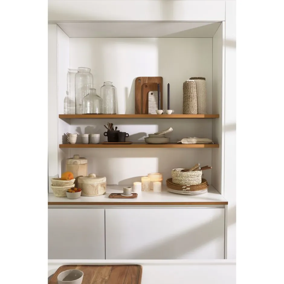 Pomax Planches À Découper-ELLIOTT - planche à découper - bois d'acacia - L 28 x W 1,5 x H 40 cm - naturel