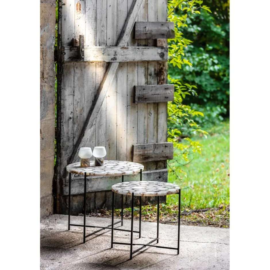 Pomax Concepts Modulaires-FLEX - pieds M - métal - L 57 x W 57 x H 48 cm - noir