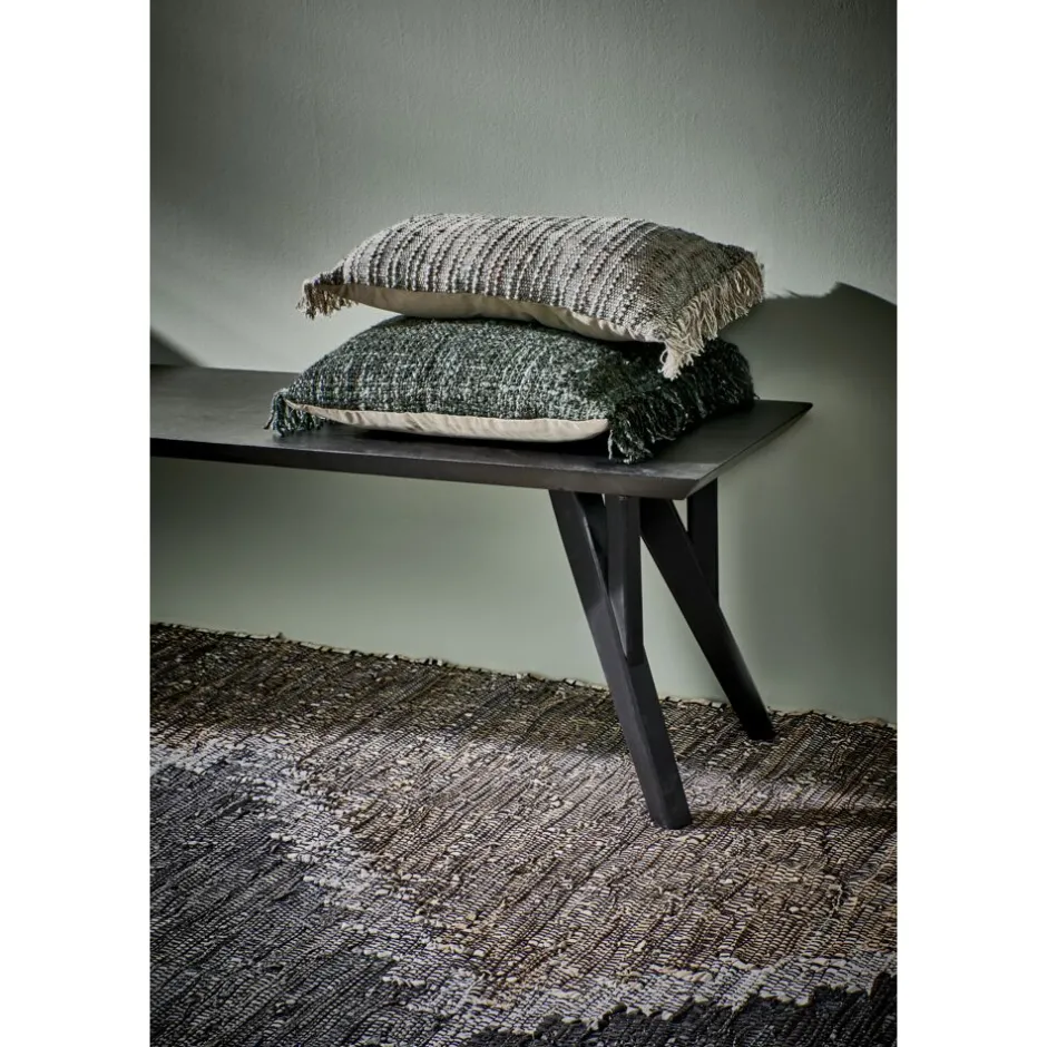 Pomax Tapis-FORTE - tapis - cuir recyclé / coton - L 180 x W 240 cm - multicolore