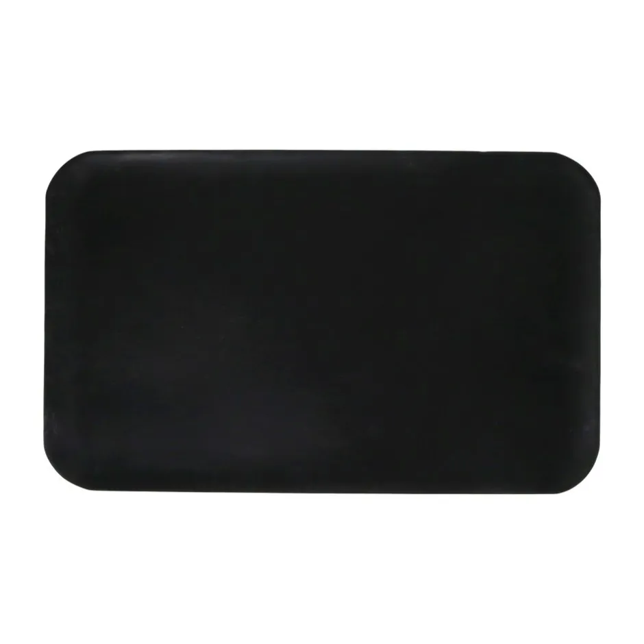 Pomax Plateaux-MACLEAR - plat - bois d'acacia - L 52 x W 32 x H 1,25 cm - noir