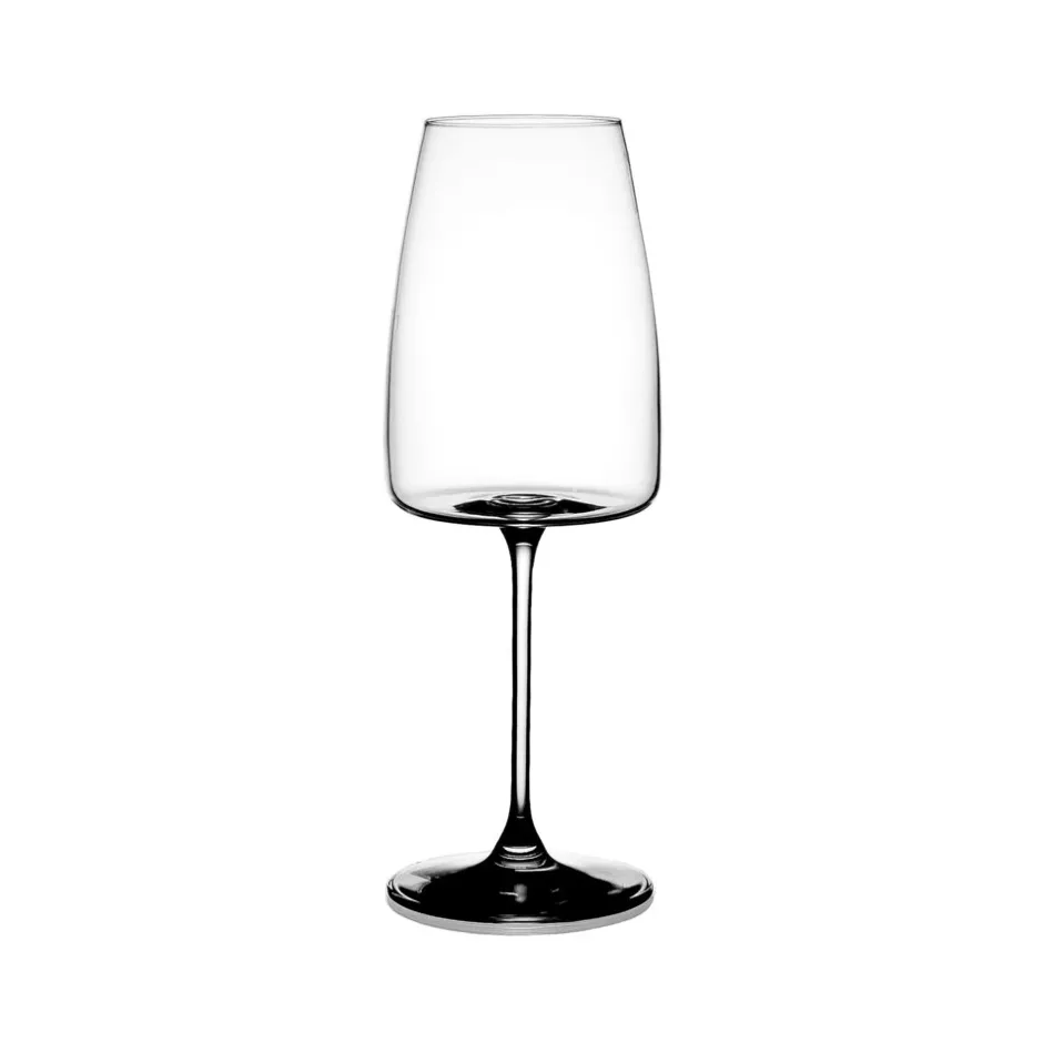 Pomax Verres-MARGAUX - verre de dégustation - verre cristallin - DIA 9,4 x H 24 cm - transparent