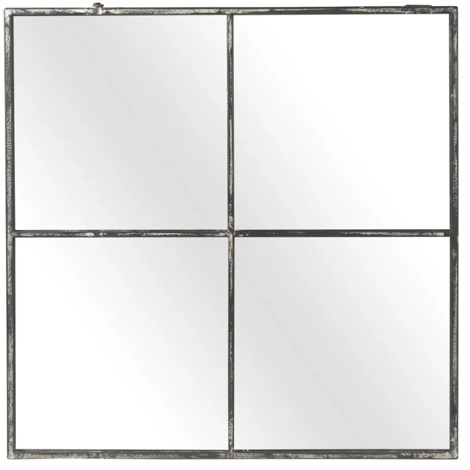 Pomax Miroirs-PALACE - miroir 4 parties - métal - L 80 x W 3,5 x H 80 cm