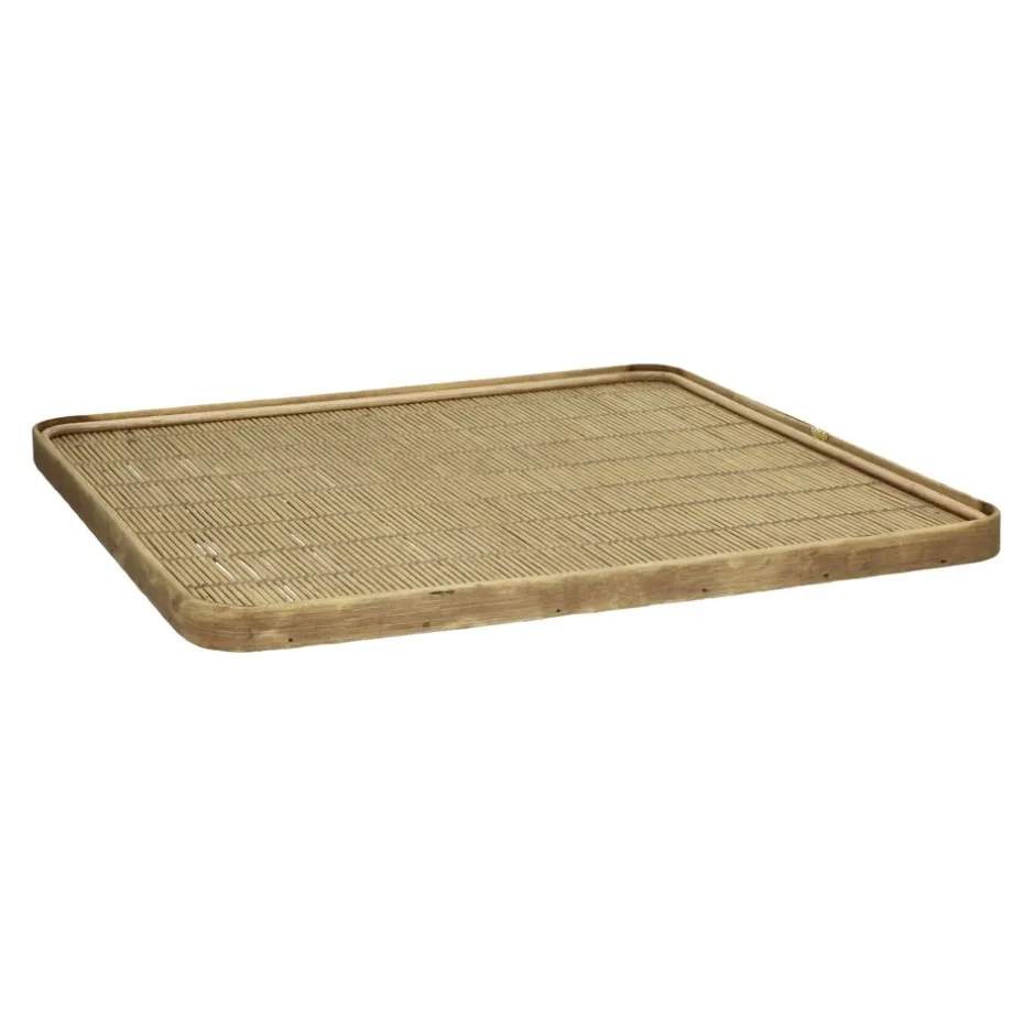 Pomax Concepts Modulaires-SHADOW - plateau M - bambou / bois - L 40 x W 40 x H 2 cm - naturel