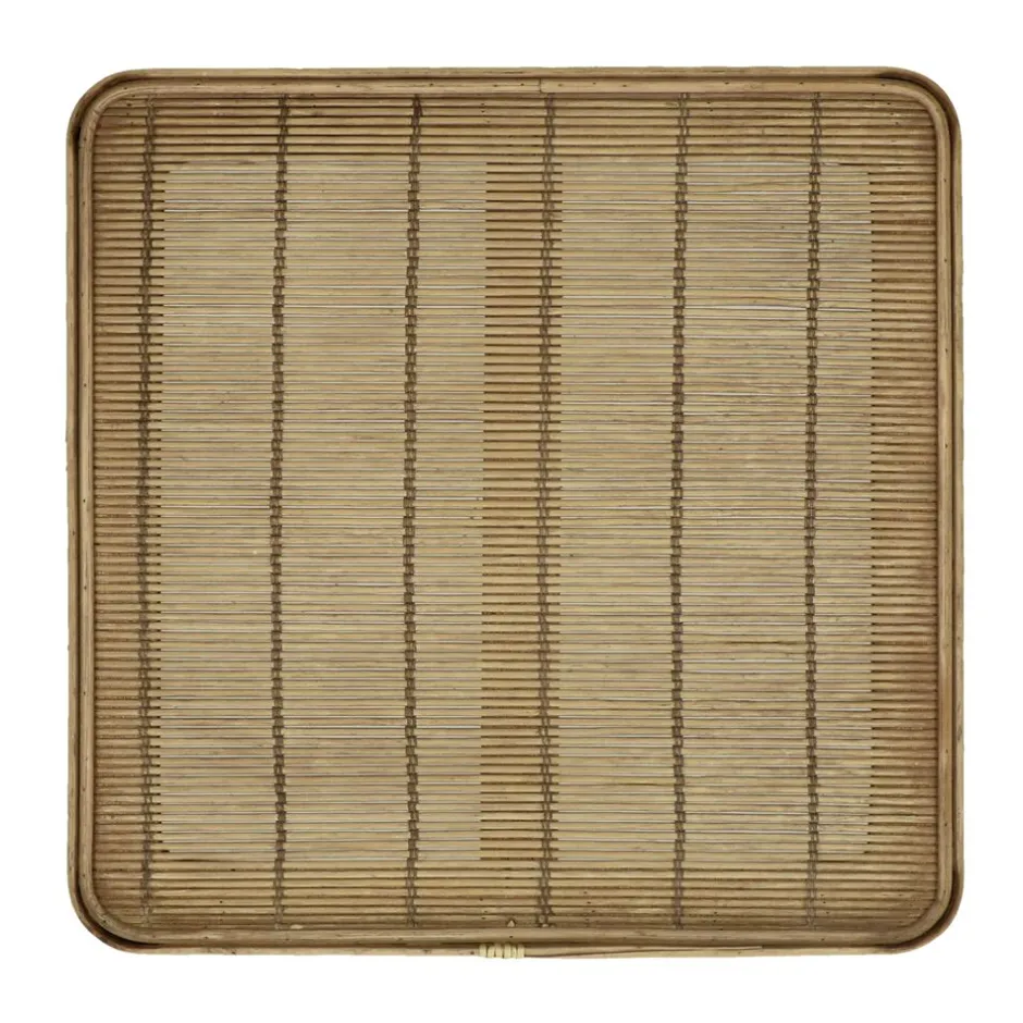 Pomax Concepts Modulaires-SHADOW - plateau M - bambou / bois - L 40 x W 40 x H 2 cm - naturel
