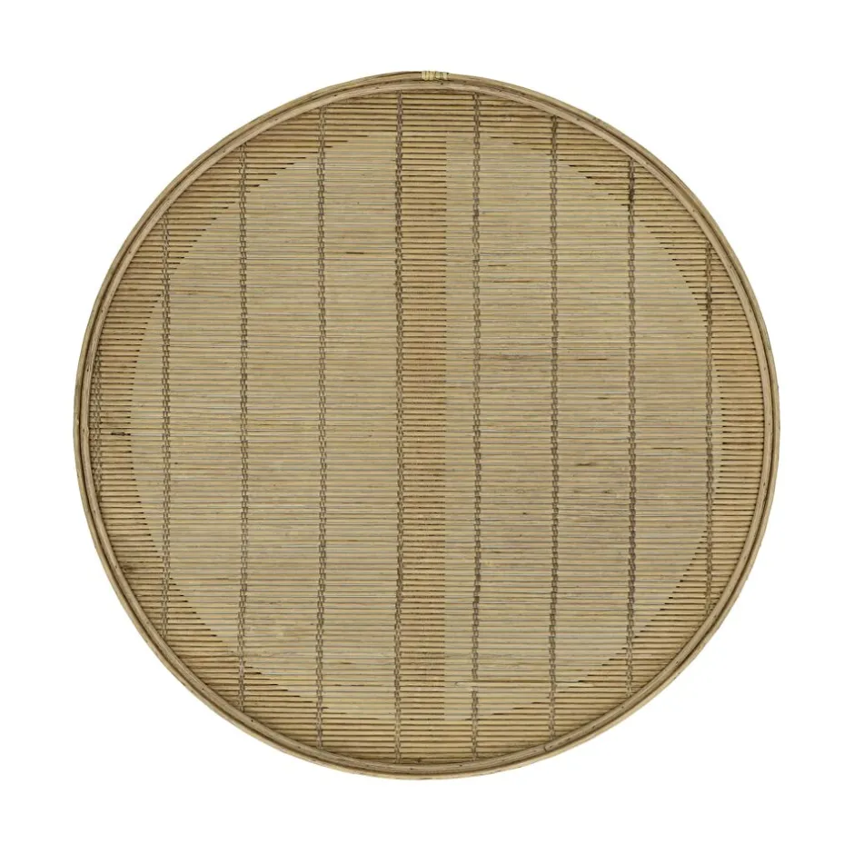 Pomax Concepts Modulaires-SHADOW - plateau S - bambou / bois - DIA 45 x H 2 cm - naturel