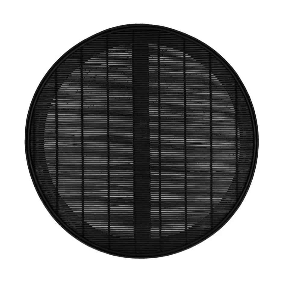 Pomax Concepts Modulaires-SHADOW - plateau S - bambou / bois - DIA 45 x H 2 cm - noir