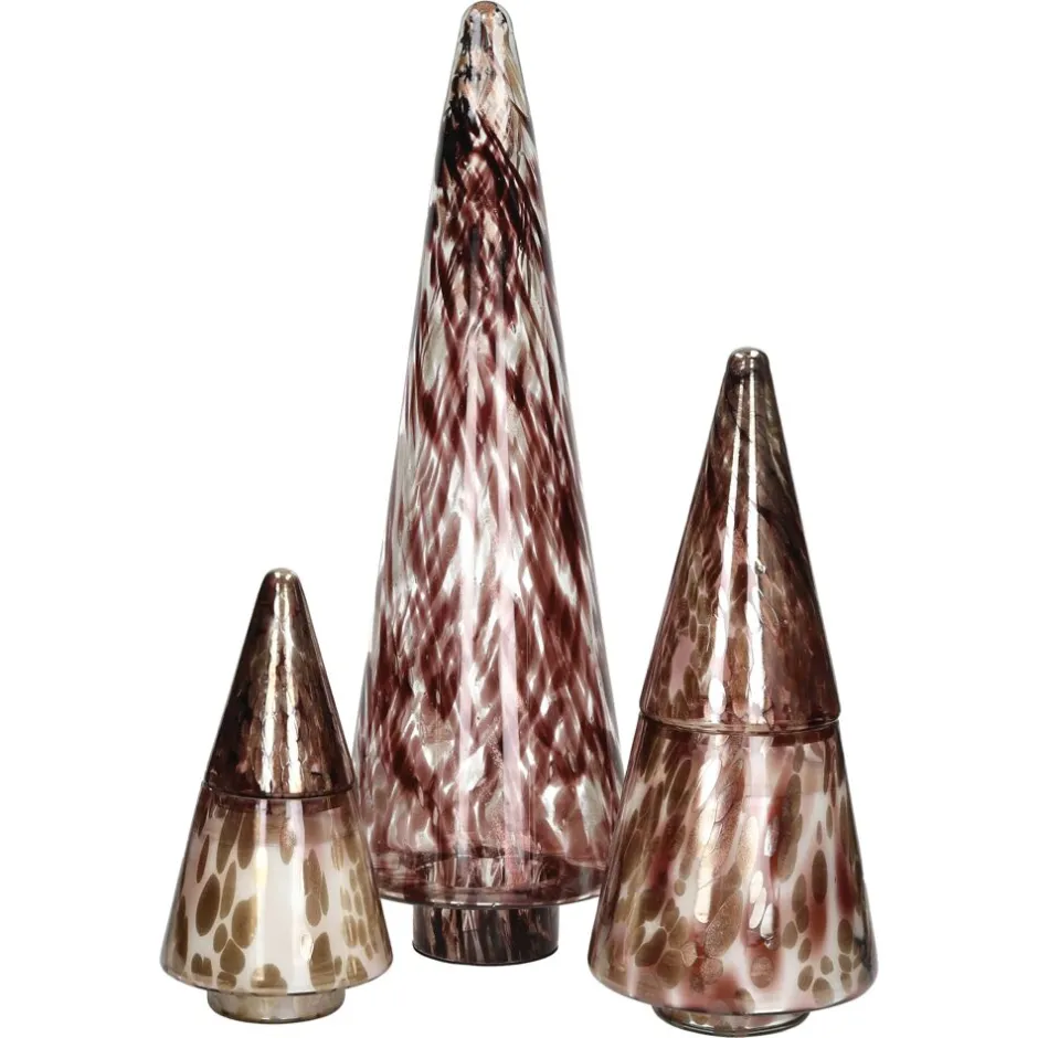 Pomax Senteurs-SPICCOLI - bougie parfumée - verre / cire - DIA 13 x H 25 cm - noir