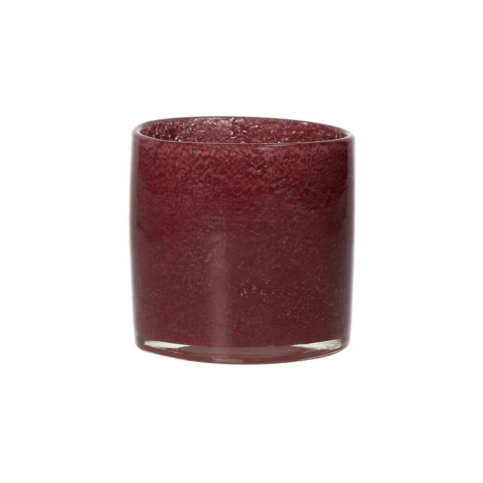 Pomax Photophores / T-lights-TIA - photophore - verre - DIA 10 x H 10 cm - prume