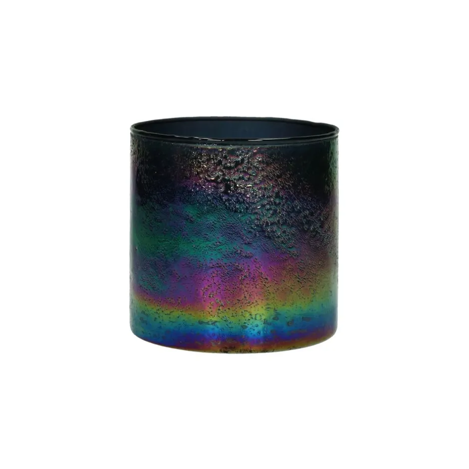 Pomax Photophores / T-lights-UNICORN - photophore - verre - DIA 15 x H 15 cm - iridescent