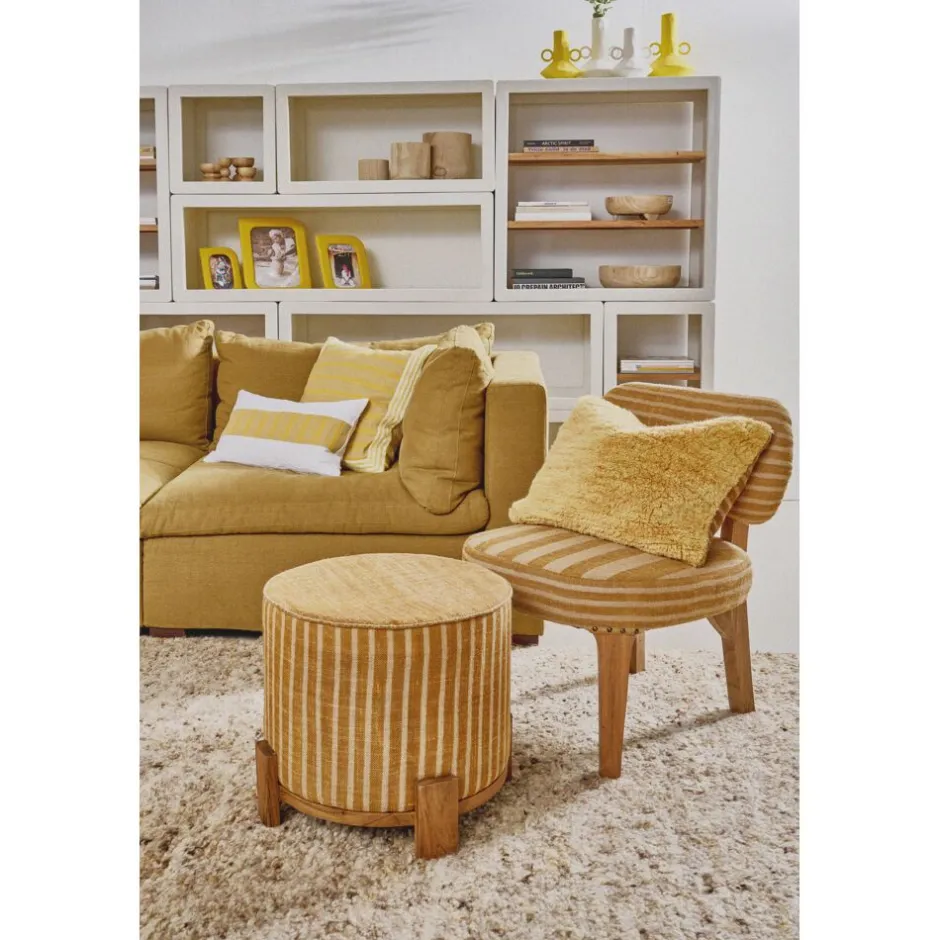 Pomax Étagères-VERONA - étagère - enduit à la chaux - L 45 x W 40 x H 45 cm - blanc cassé