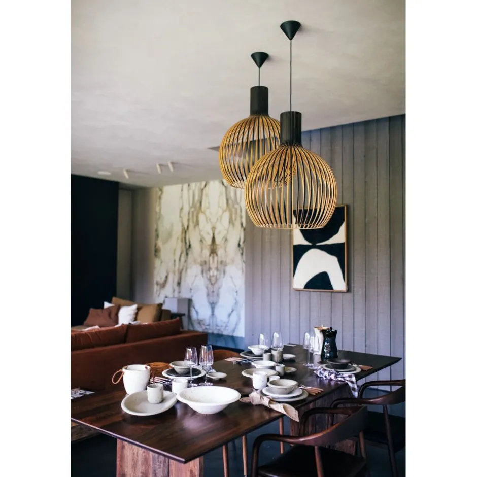 Pomax Tableau / Déco Murale-WOOLY - toile avec cadre - bois de mangier / laine - L 76 x W 6,5 x H 107 cm - noir/blanc